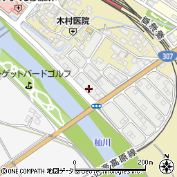 滋賀県甲賀市水口町虫生野虹の町136周辺の地図
