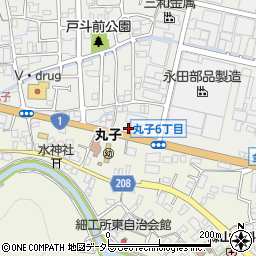中村自動車工業株式会社周辺の地図
