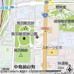 ショーボンド建設　京都支店周辺の地図