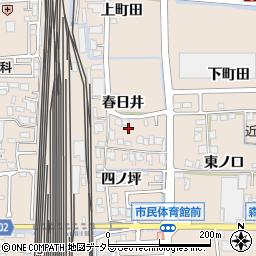 京都府向日市森本町春日井32周辺の地図