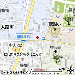 京都府京都市伏見区醍醐西大路町66周辺の地図