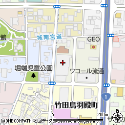 京都府京都市伏見区中島北ノ口町25周辺の地図