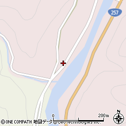愛知県新城市横川宮ノ前424周辺の地図