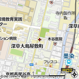 松原洋服店周辺の地図