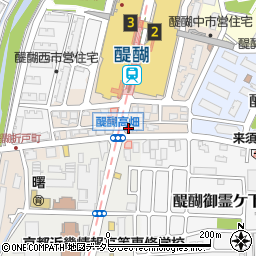 洛和会訪問看護ステーション醍醐駅前周辺の地図