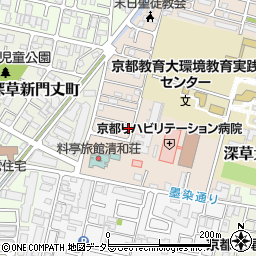 京都府京都市伏見区深草越後屋敷町71-3周辺の地図