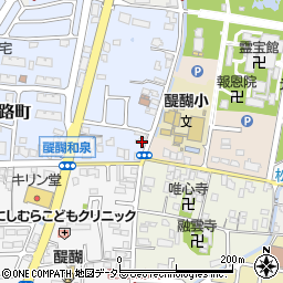 京都府京都市伏見区醍醐西大路町70周辺の地図