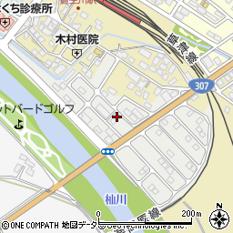 滋賀県甲賀市水口町虫生野虹の町124周辺の地図