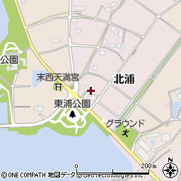 兵庫県三田市北浦209周辺の地図