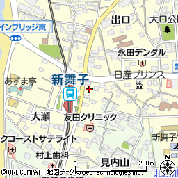 舞子エステート青木事務所周辺の地図