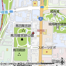 京都府京都市伏見区中島御所ノ内町37周辺の地図