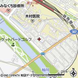 滋賀県甲賀市水口町虫生野虹の町周辺の地図