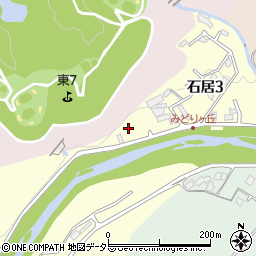滋賀県大津市石居3丁目1周辺の地図