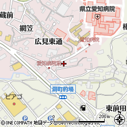 愛知県岡崎市欠町広見東通7-6周辺の地図