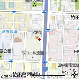 京都府京都市伏見区中島北ノ口町12周辺の地図