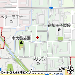 京都府京都市南区久世大藪町452周辺の地図