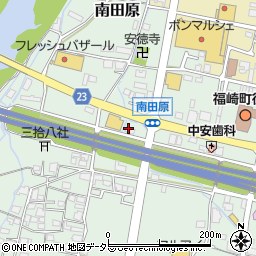 ａｕショップ　福崎店周辺の地図