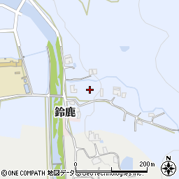 兵庫県三田市下里周辺の地図