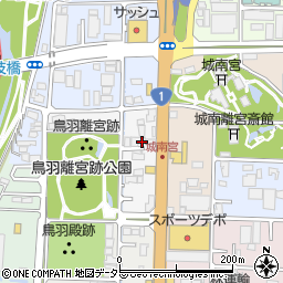 京都府京都市伏見区中島御所ノ内町61周辺の地図