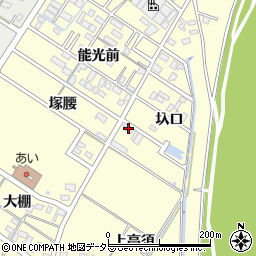 愛知県岡崎市渡町圦口43周辺の地図