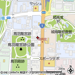 京都府京都市伏見区中島御所ノ内町60周辺の地図