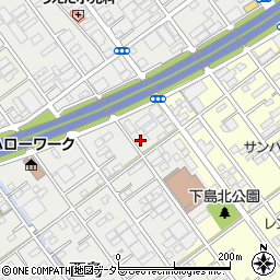 静岡県静岡市駿河区西島123周辺の地図
