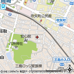 愛知県岡崎市明大寺町馬場東164周辺の地図