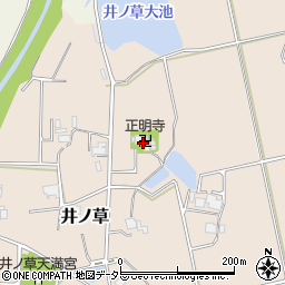 兵庫県三田市井ノ草901周辺の地図