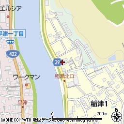 中川建材店周辺の地図