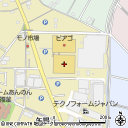 ＤＣＭ安城福釜店周辺の地図
