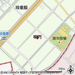 愛知県刈谷市小垣江町明門周辺の地図