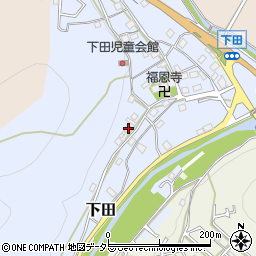 大阪府豊能郡能勢町下田304周辺の地図
