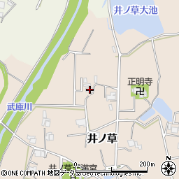 兵庫県三田市井ノ草68周辺の地図