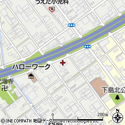 静岡県静岡市駿河区西島118-2周辺の地図