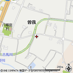 兵庫県加東市曽我437周辺の地図