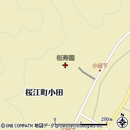 桜江高齢者生活福祉センター桜寿園周辺の地図