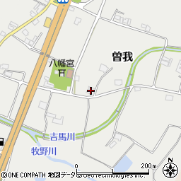 兵庫県加東市曽我170周辺の地図