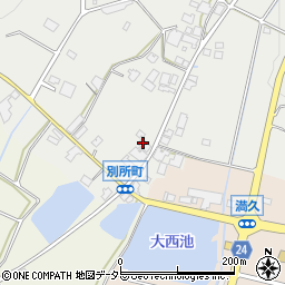 兵庫県加西市別所町237周辺の地図