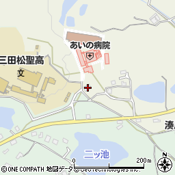 兵庫県三田市東本庄2491周辺の地図