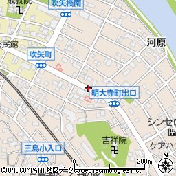 東明大寺周辺の地図