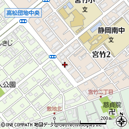 株式会社松井製作所　静岡営業所周辺の地図