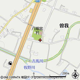 兵庫県加東市曽我106周辺の地図