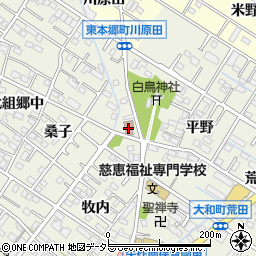 大和町公民館周辺の地図