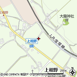 兵庫県三田市上相野1218周辺の地図