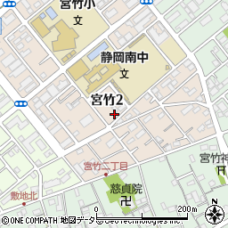 ソレール宮竹Ｂ周辺の地図