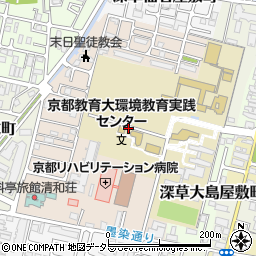 京都府京都市伏見区深草越後屋敷町周辺の地図