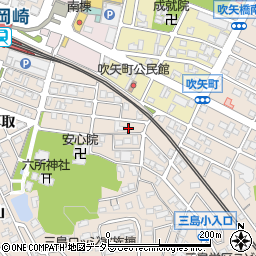 愛知県岡崎市明大寺町馬場東159周辺の地図