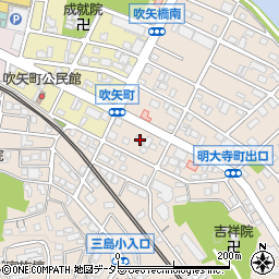 愛知県岡崎市明大寺町出口20周辺の地図