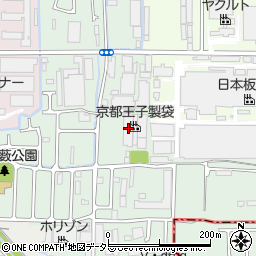 京都王子製袋株式会社周辺の地図