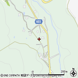 大阪府豊能郡能勢町上杉周辺の地図